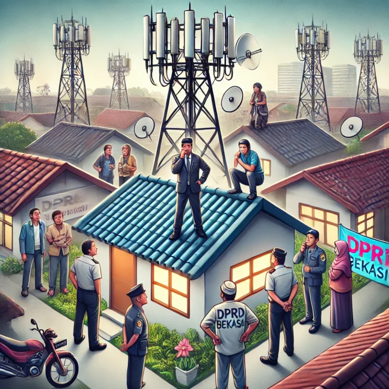 Anggota DPRD Bekasi Desak Pemkot Tangani Polemik Keberadaan Tower di Atap Rumah Warga