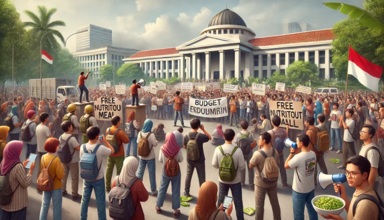 Kala Pemerintah Didemo Mahasiswa, Makan Bergizi Gratis dan Efisiensi Anggaran Jadi Sasaran Kritik