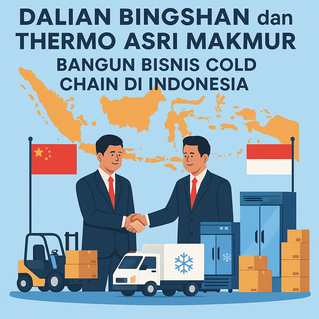 Dalian Bingshan dan Thermo Asri Makmur Bangun Bisnis Cold Chain di Indonesia