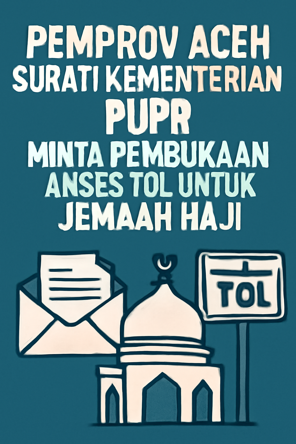 Pemprov Aceh Surati Kementerian PUPR, Minta Pembukaan Akses Tol untuk Jemaah Haji
