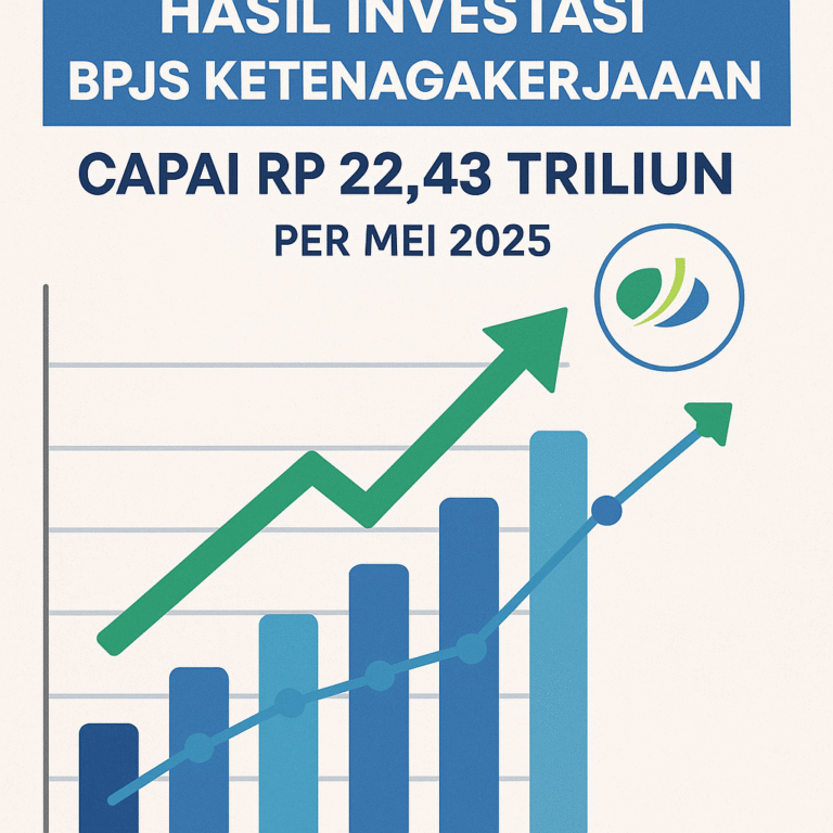 Hasil Investasi BPJS Ketenagakerjaan Capai Rp 22,43 Triliun per Mei 2025