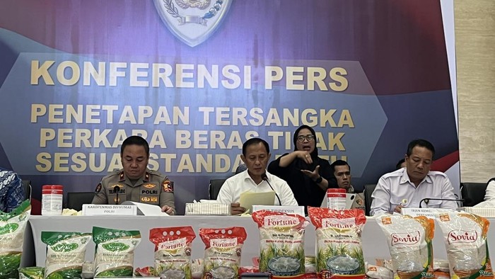 Bareskrim Ungkap PT PIM Punya 22 Petugas QC Beras tapi Hanya 1 Bersertifikat