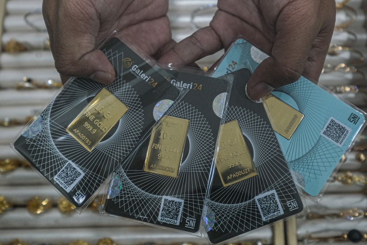 Harga Emas 11 September 2025: Galeri24, UBS, dan Antam Kompak Turun hingga Rp 13.000